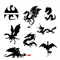 Dragon SVG Bundle Dragon font 4.png