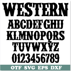 western font ttf, western font svg cricut, old west font, cowboy font svg, rodeo font, western letters svg, circus font