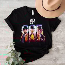 ajr band shirt, ajr members chibi shirt, ajr band pop trio music t-shirt unisex ajr band sweatshirt ajr brothers indie p