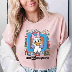 daisy duck walt disney world shirt, disney world shirt, daisy duck disney tee, family vacation, daisy duck trip shirt, d