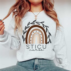 sticu nurse shirt, icu nurse sweatshirt, icu shirt, intensive care unit nurse, rn registered