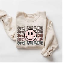 school grade shirt, 3rd grade teacher sweatshirt, back to school, preschool shirt, elementary school teacher, team teach