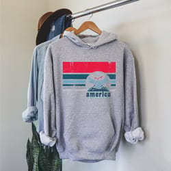 vintage america hoodie, 4th of july hoodie, fourth of july hoodie, patriotic hoodie, retro america, usa hoodie