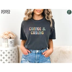 coding comfort colors shirt | women's software engineer shirt | programming shirt | gift for computer science student |