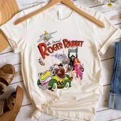 who framed roger rabbit vintage retro shirt family matching walt disney world sh,tshirt, shirt gift, sport shirt
