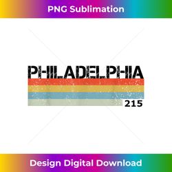 Philadelphia Vintage Stripes - Sublimation-Ready PNG File
