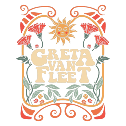 iris greta 1 greta van flee, retro musical , greta van fleet rock band , boho vinta