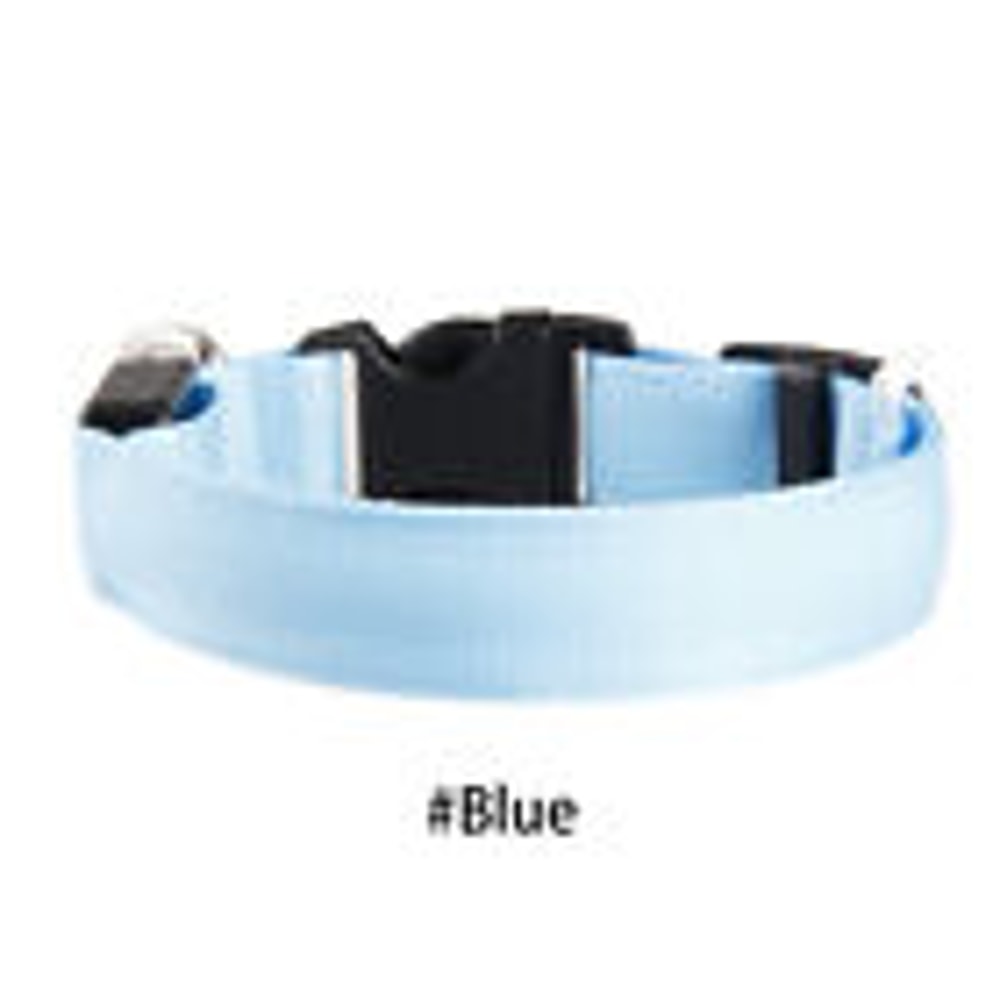 Battery Powered Luminous Dog Collar