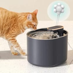 3l automatic cat water fountain – large capacity pet water dispenser with dual outlets – 24-hour circulating filtration