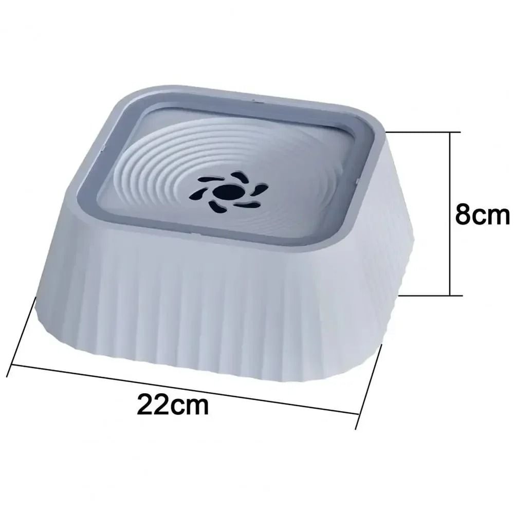 No Spill Pet Water Fountain With Floating Plates AntiSplash Dog Cat Water Dispenser 5