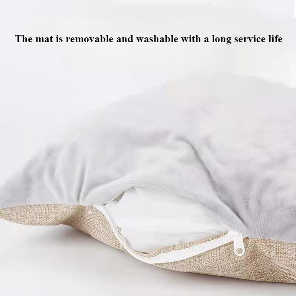Winter Cute And Warm House Foldable Washable Puppy Cave Bed For Small Medium Pets 3