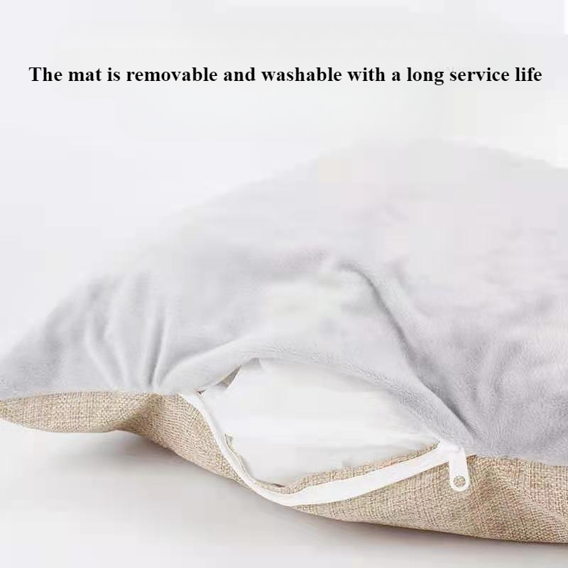 Winter Cute And Warm House Foldable Washable Puppy Cave Bed For Small Medium Pets 3