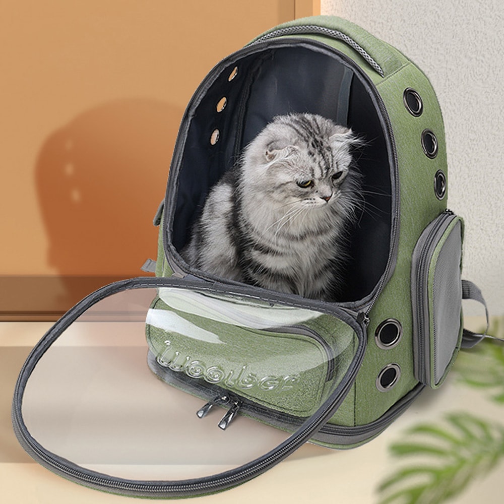 Transparent Pet Cat Carrier Bag Outdoor Travel Backpack For Cats Small Dogs 0