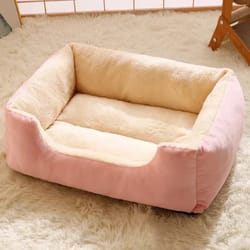 Plush CD-ROM Cat Bed for Cats, Pet Products Cushions Kitten Goods, All Houses Supplies Accessory Basket Bed