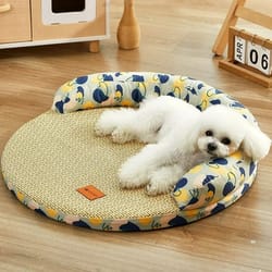 dog mat cooling bed, bedding for dogs big, cushion beds cats fluffy pet supplies, accessories puppy sofa