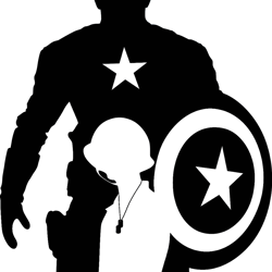 captain america silhouette svg, avengers svg, avengers clipart, marvel svg, avengers logo svg, superhero svg