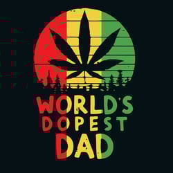 world's dopest dad svg, cannabis svg, cannabis clipart, weed svg, marijuana svg, weed leaf svg, digital download