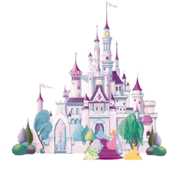 castle png transparent images, cinderella png, disney princess png - digital file