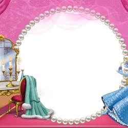 cinderella frame png, cinderella transparent images, disney princess png - digital file