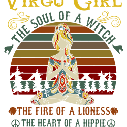 Virgo Girl The Soul Of A Witch Svg, Zodiac Sign Svg, Black Woman Svg, Black Girl Magic Svg, Horoscope Svg