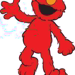 elmo svg, sesame street svg, cartoon svg, children tv series svg, cut files for cricut, digital download