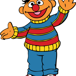 ernie svg, sesame street svg, cartoon svg, children tv series svg, cut files for cricut, digital download
