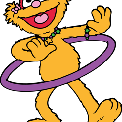 zoe svg, sesame street svg, cartoon svg, children tv series svg, cut files for cricut, digital download