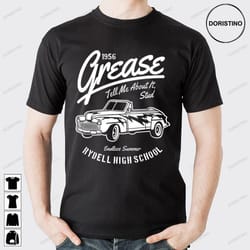 grease tell me about it stud doristino limited edition t-shirts