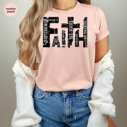 christian shirt, bible verse t-shirt, religious outfit, retro faith t shirt, christian cross graphic tees