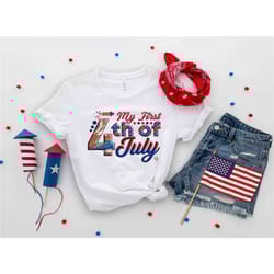 my first 4th of july shirt, first 4th of july shirt, 4th of july baby, baby first fourth of july onesie, 1st fourth of j
