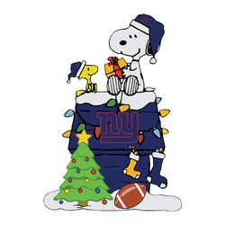 New York Giants Snoopy Christmas NFL Svg, Football Team Svg, NFL Team Svg, Sport Svg, Digital download