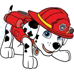marshall svg, paw patrol svg, paw patrol logo svg, paw patrol svg file, paw patrol svg everest, digital download-3