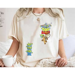 aliens hang in there group logo shirt, toy story t-shirt, the claw aliens tee, disney vacation, disneyland trip