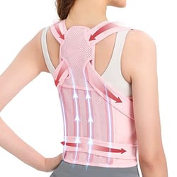 adjustable shoulder straightener, back brace posture corrector for women, support for upper and lower back pain relief