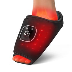 wireless red light therapy belt, wrist ankle massage with light therapy, pain relief for achilles tendonitis
