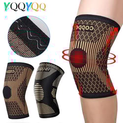compression sleeve for knee pain, copper knee brace for arthritis relief, sports and workout support