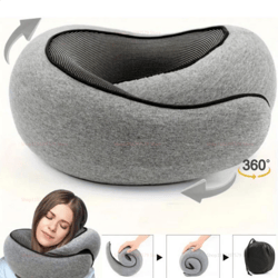 u shaped pillow, travel neck pillow memory foam, snail pillow soft, travel neck support, sleep pillow for flights