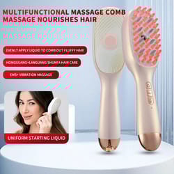 hair growth scalp massager, ems red light therapy brush, anti hair loss essential oil meridian comb, usb hair treatment