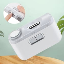 nail clipper with light, electric manicure and pedicure cutter, baby and adult toe scissors