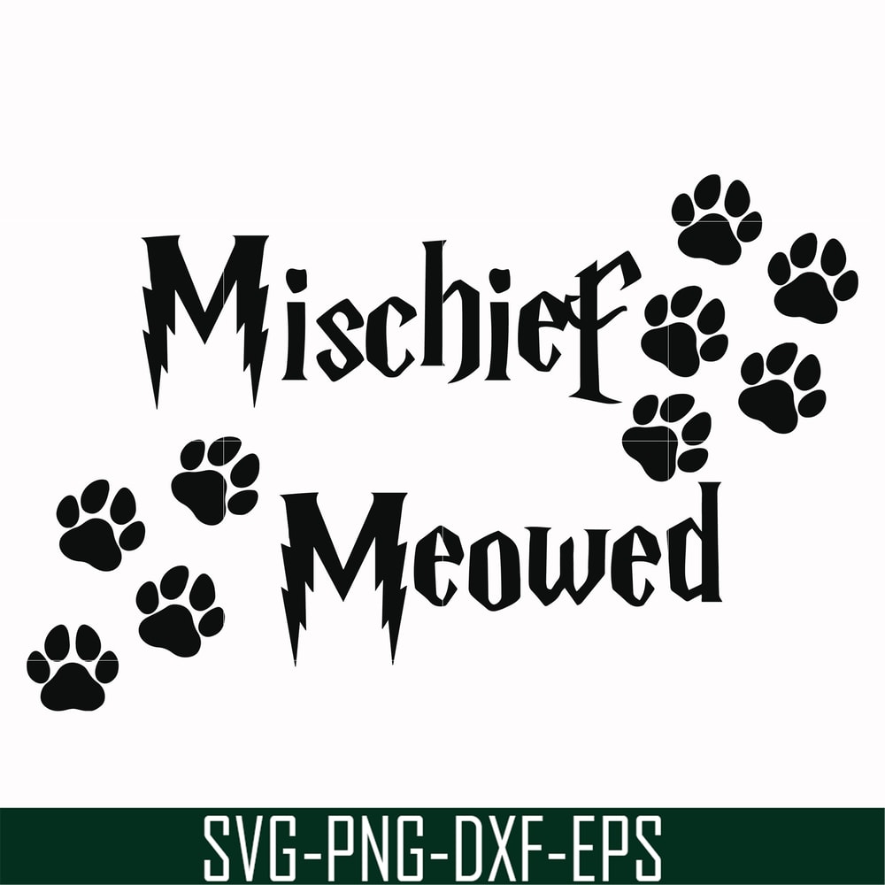 HRPT00018-Mischief meowed svg, png, dxf, eps file HRPT00018.jpg