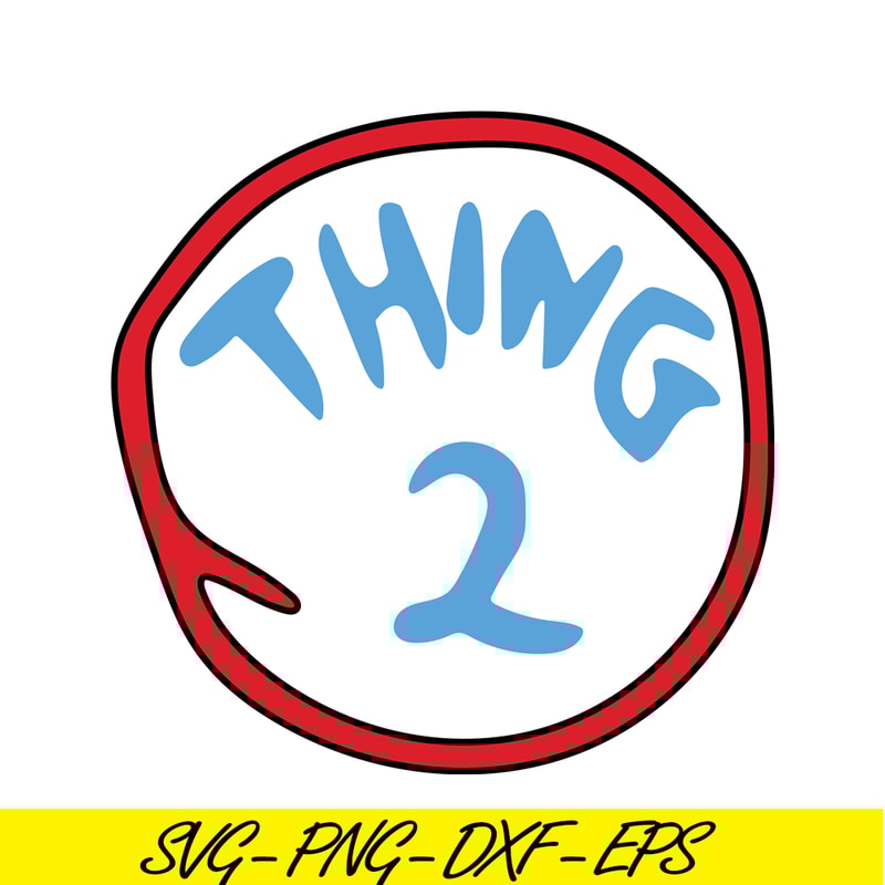 DS104122372-Thing 2 SVG, Dr Seuss SVG, Cat in the Hat SVG DS104122372.png