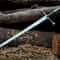Anduril Sword Of Narsil The King Aragorn Replica Sword With Leather Sheath 2