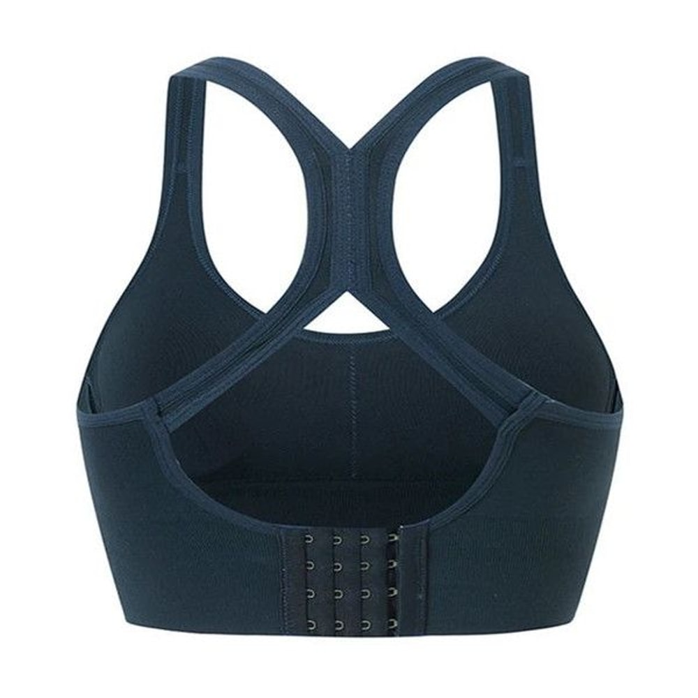 Back Closure Women Bras Sexy Lingerie Fitness Bra Seamless Bralette Gather Pad Shockproof Underwear