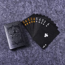 waterproof multiple styles color playing card group with poker suit, magic dmagic board game gift collection