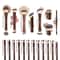 MAANGE Pro Makeup Brushes Double Ended Foundation Concealer Blush Eyeshadow Brush Kit For Liquid 5