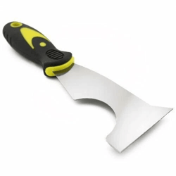 professional stainless steel painter tool scraper putty knife, multi-purpose paint scraper for wallpaper removal