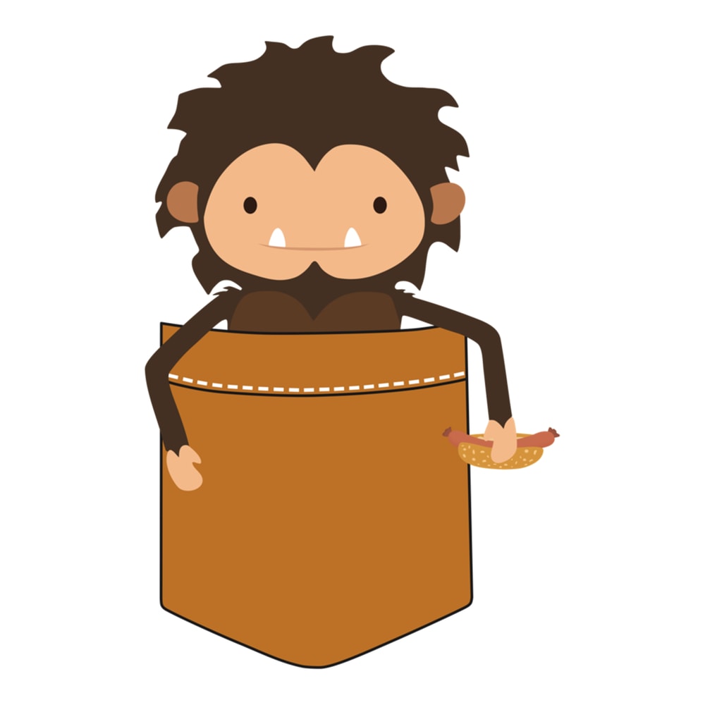 gaming gift Sneaky Sasquatch cute pet funny gamer .png