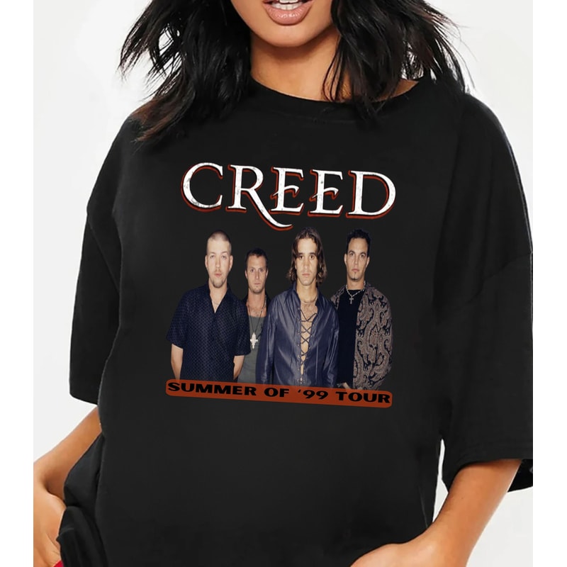 2024 Creed Tour Shirt, Creeds Summer of 99 Tour T-shirt, Unisex Graphic T-shirt, Creed Concert Group Shirt.jpg