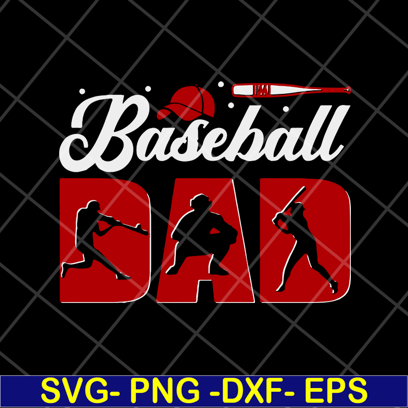 FTD18052118-baseball dad svg, png, dxf, eps digital file FTD18052118.jpg