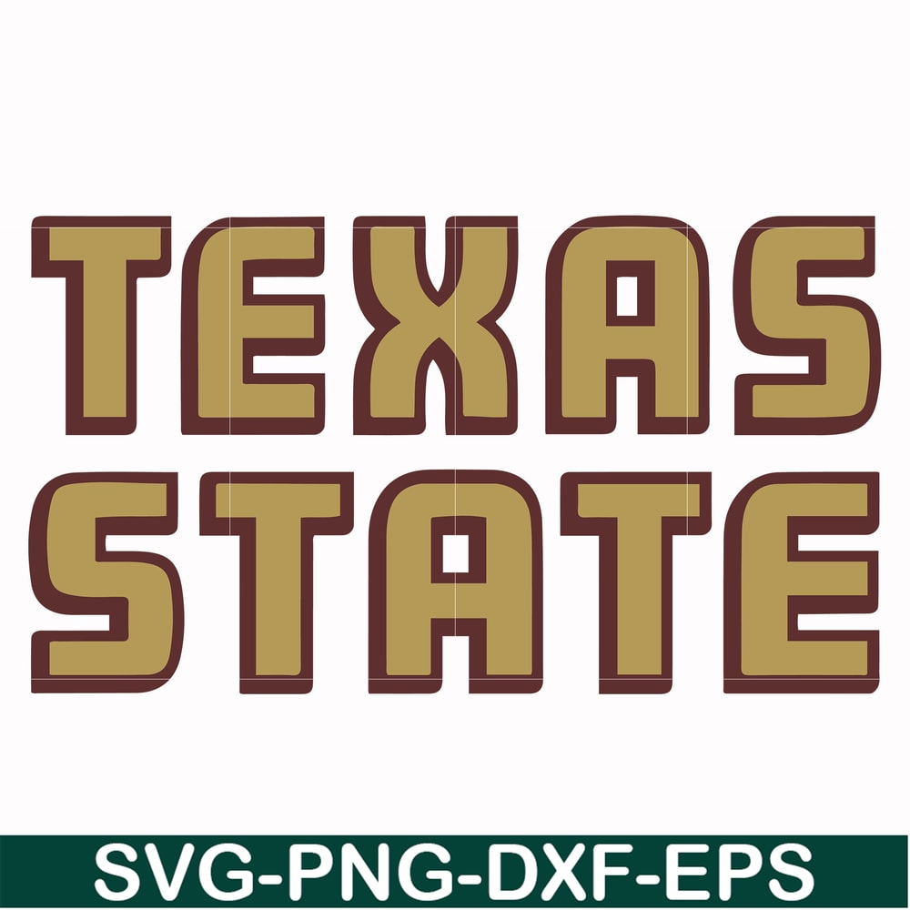 NCAA0000289-Texas State Bobcats svg, png, dxf, eps file NCAA0000289.jpg